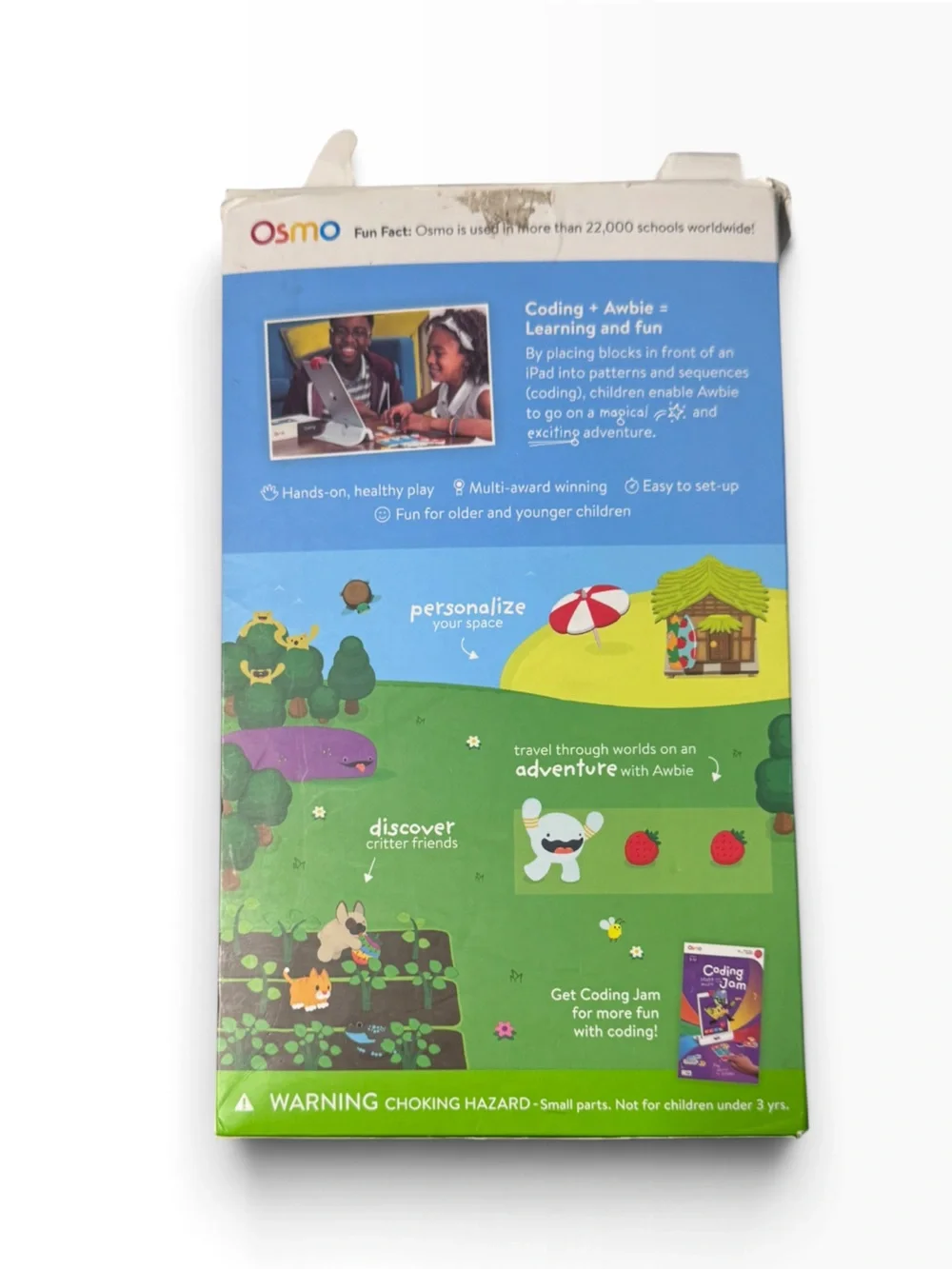 Osmo Coding Family Bundle, Ages 5-10+, Coding for Kids, 3 Games, iPad/Fire
